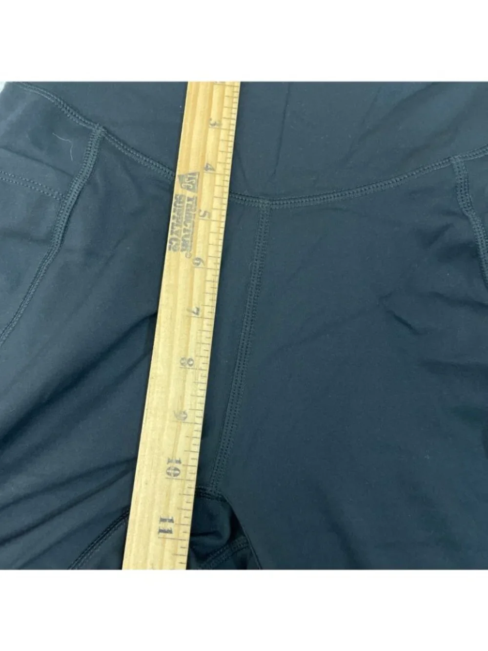 NWT Jockey Women's S Yoga Pant Black Salt High Waist Side Pockets B1486